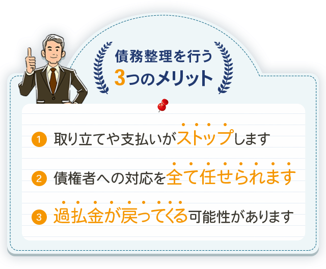 借金問題を解決し 新しい未来にステップ Step債務整理