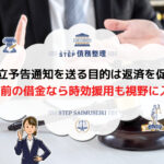 訴訟等申立予告通知